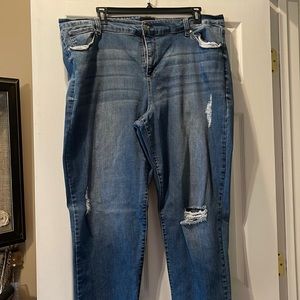 Celebrity Pink girlfriend jeans 24w worn once